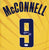 T.J. McConnell Indiana Pacers Signed Autographed Yellow #9 Jersey JSA COA