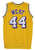 Jerry West Los Angeles Lakers Signed Autographed Yellow #44 Custom Jersey Beckett Certification