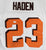 Joe Haden Cleveland Browns Signed Autographed White #23 Jersey Size 52 JSA COA