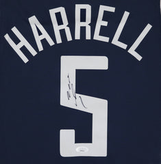 Montrezl Harrell Los Angeles Clippers Signed Autographed Dark Blue #5 Jersey JSA COA
