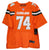 Cameron Erving Cleveland Browns Signed Autographed Orange #74 Jersey JSA COA