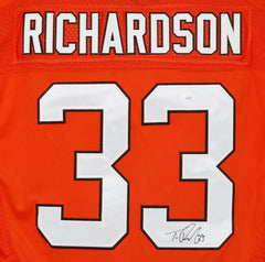 Trent Richardson Cleveland Browns Signed Autographed Orange #33 Jersey JSA COA