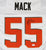 Alex Mack Cleveland Browns Signed Autographed White #55 Jersey JSA COA
