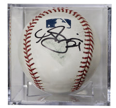 Grady Sizemore Cleveland Indians Signed Autographed Rawlings Official Major League Baseball with Display Holder