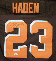 Joe Haden Cleveland Browns Signed Autographed Brown #23 Jersey JSA COA SIZE 44