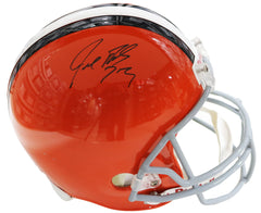 Joe Thomas Cleveland Browns Signed Autographed Riddell Full Size Replica Helmet JSA COA - BLEMISH