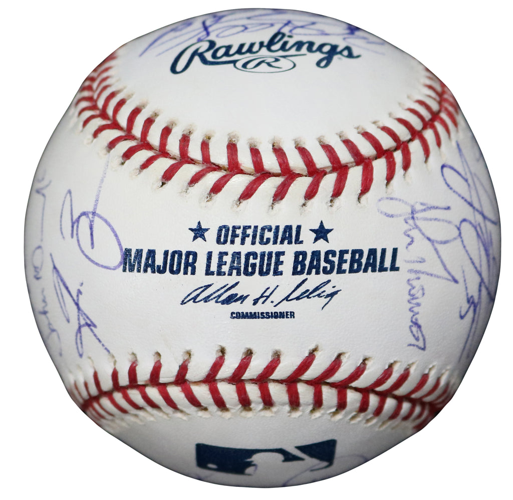 Roy Halliday deals Autographed baseball in cube