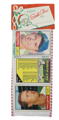 1961 Topps Baseball Unopened Christmas Rack Pack - Rocky Bridges