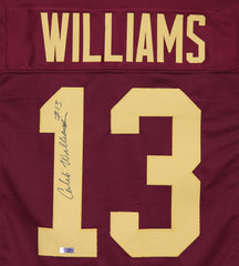 Caleb Williams USC Trojans Signed Autographed Red #13 Custom Jersey Heritage Authentication COA
