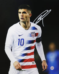 Christian Pulisic Team USA Signed Autographed 8" x 10" Soccer Photo PRO-Cert COA