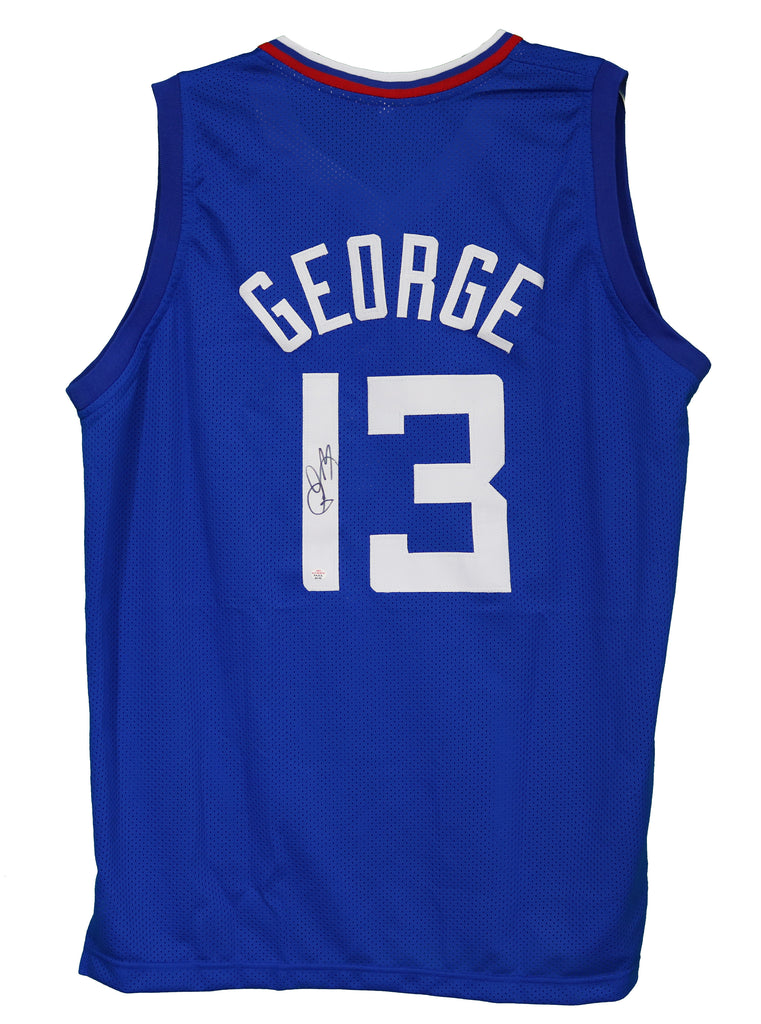 Paul george autographed top jersey