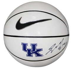 Jamal Murray Kentucky Wildcats Signed Autographed Nike White Panel UK Logo Basketball JSA COA