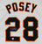 Buster Posey San Francisco Giants Signed Autographed White #28 Custom Jersey LOJO COA