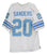 Barry Sanders Detroit Lions Signed Autographed White #20 Custom Jersey Schwartz COA
