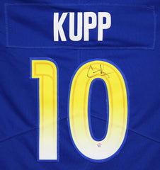 Cooper Kupp Los Angeles Rams Signed Autographed Blue #10 Jersey PAAS COA