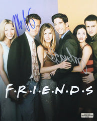 Matthew Perry and Courtney Cox Signed Autographed 8" x 10" Friends Photo Heritage Authentication COA