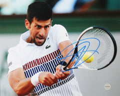 Novak Djokovic Pro Tennis Player Signed Autographed 8" x 10" Backhand Photo PRO-Cert COA