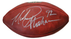 Michael Strahan New York Giants Signed Autographed Wilson "THE DUKE" NFL Football JSA COA