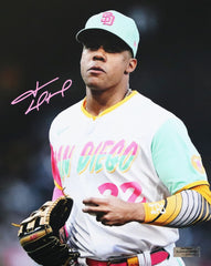 Juan Soto San Diego Padres Signed Autographed 8" x 10" Photo Heritage Authentication COA