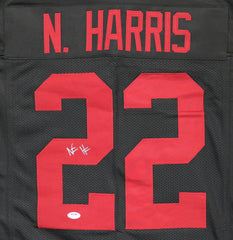 Najee Harris Alabama Crimson Tide Signed Autographed Black #22 Custom Jersey PSA COA