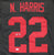 Najee Harris Alabama Crimson Tide Signed Autographed Black #22 Custom Jersey PSA COA