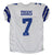 Trevon Diggs Dallas Cowboys Signed Autographed White #7 Custom Jersey Witnessed PSA In the Presence Sticker Hologram Only