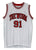 Dennis Rodman Chicago Bulls Signed Autographed White #91 Custom The Worm Jersey JSA Witnessed COA