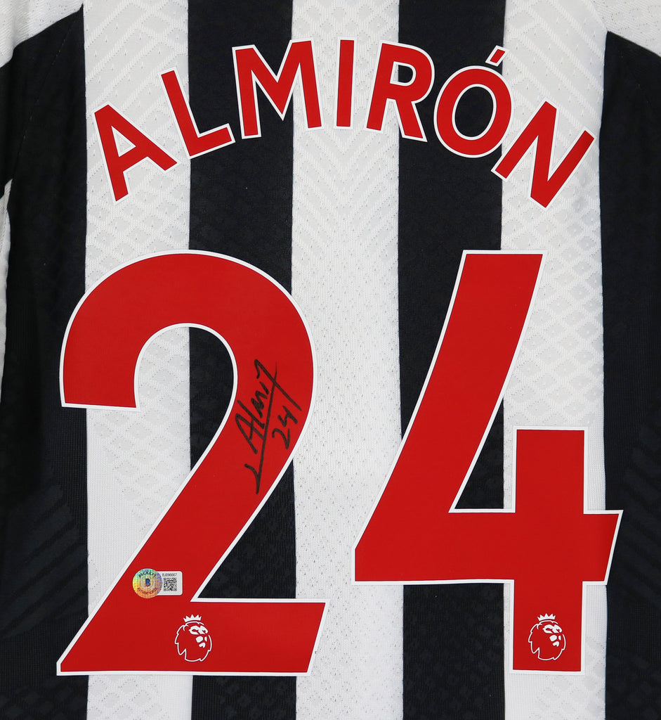 Miguel Almiron Signed Autographed Newcastle United Jersey Beckett Miguel Almiron Signed Autographed Newcastle United Jersey Beckett