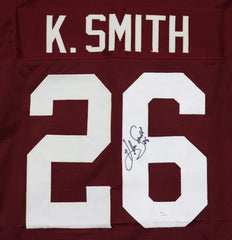 Kevin Smith Texas A&M Aggies Signed Autographed Maroon #26 Custom Jersey JSA Witnessed COA