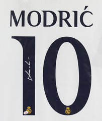 Luka Modric Signed Autographed Real Madrid #10 White Jersey PAAS COA