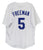 Freddie Freeman Los Angeles Dodgers Signed Autographed White #5 Custom Jersey PAAS COA