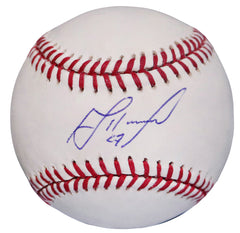 Jose Altuve Houston Astros Signed Autographed Rawlings Official Major League Baseball JSA COA with Display Holder