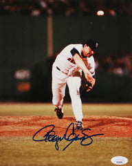 Roger Clemens Boston Red Sox Signed Autographed 8" x 10" Photo JSA COA