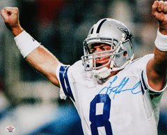 Troy Aikman Dallas Cowboys Signed Autographed 8" x 10" Photo PAAS COA