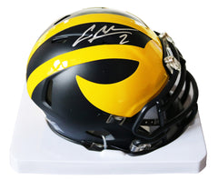 Charles Woodson Michigan Wolverines Signed Autographed Speed Mini Helmet PAAS COA