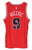 Nikola Vucevic Chicago Bulls Signed Autographed Red #9 Jersey PSA COA - TORN STICKER