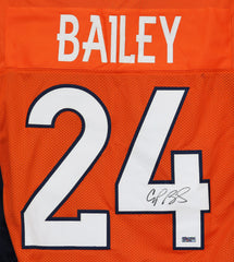 Champ Bailey Denver Broncos Signed Autographed Orange #24 Custom Jersey Heritage Authentication COA