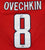 Alex Ovechkin Washington Capitals Signed Autographed Red #8 Jersey Fanatics Certification