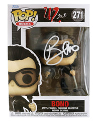 Bono Signed Autographed U2 FUNKO POP #271 Vinyl Figure PRO-Cert COA