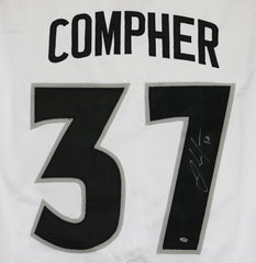 J. T. Compher Colorado Avalanche Signed Autographed White #37 Custom Jersey