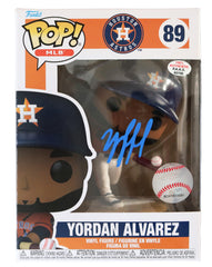 Yordan Alvarez Houston Astros Signed Autographed MLB FUNKO POP #89 Vinyl Figure PAAS COA
