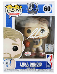Luka Doncic Dallas Mavericks Signed Autographed NBA FUNKO POP #60 Vinyl Figure PAAS COA