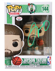 Jayson Tatum Boston Celtics Signed Autographed NBA FUNKO POP #144 Vinyl Figure PAAS COA