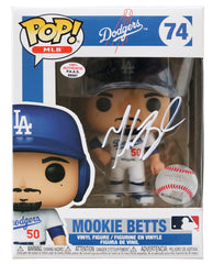 Mookie Betts Los Angeles Dodgers Signed Autographed MLB FUNKO POP #74 Vinyl Figure PAAS COA