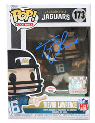 Trevor Lawrence Jacksonville Jaguars Signed Autographed NFL FUNKO POP #173 Vinyl Figure PAAS COA