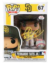 Fernando Tatis Jr. San Diego Padres Signed Autographed MLB FUNKO POP #67 Vinyl Figure PAAS COA - SIGNATURE SMUDGED