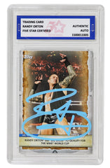 Randy Orton Signed Autographed 2020 Topps #66 Trading Card Five Star Grading Certified