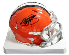 Johnny Manziel Cleveland Browns Signed Autographed Speed Mini Helmet Authenticated Ink COA
