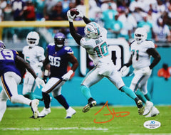 Tyreek Hill Miami Dolphins Signed Autographed 8" x 10" Photo Five Star Grading COA
