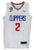 Kawhi Leonard Los Angeles Clippers Signed Autographed White #2 Jersey PAAS COA